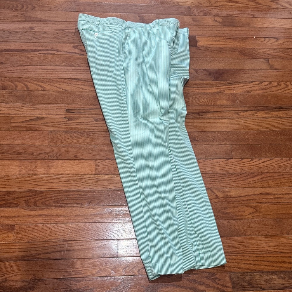 Polo by Ralph Lauren Mint Striped Chinos